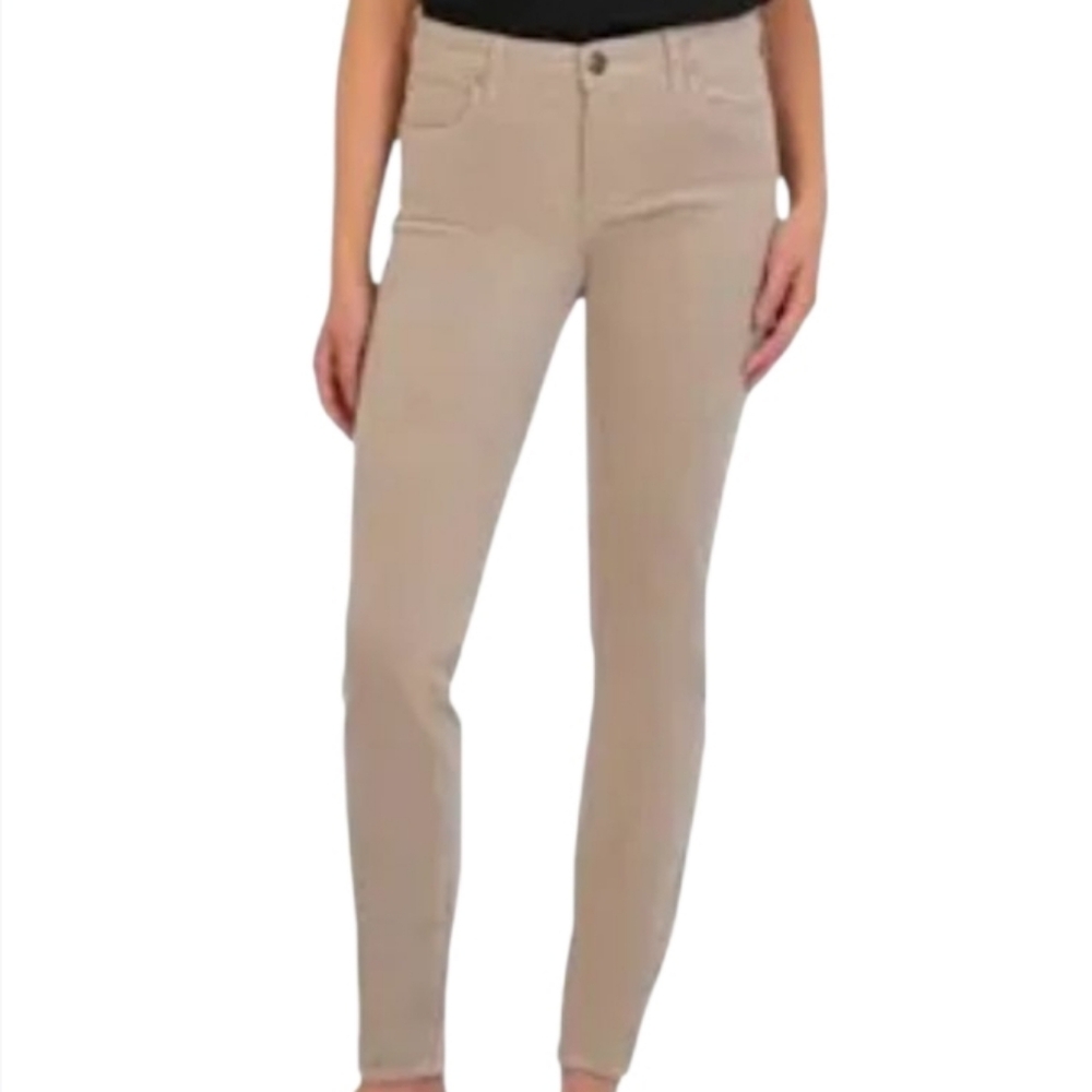 Orvis Stretch Denim Tapered Slim Jeans Khaki Tan Stretch Equestrian